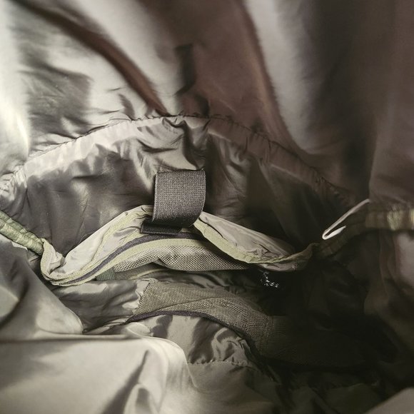 The Only Backpack by Fabletics Dark Khaki Green Laptop Sleeve & Tons of Pockets - Picture 12 of 14